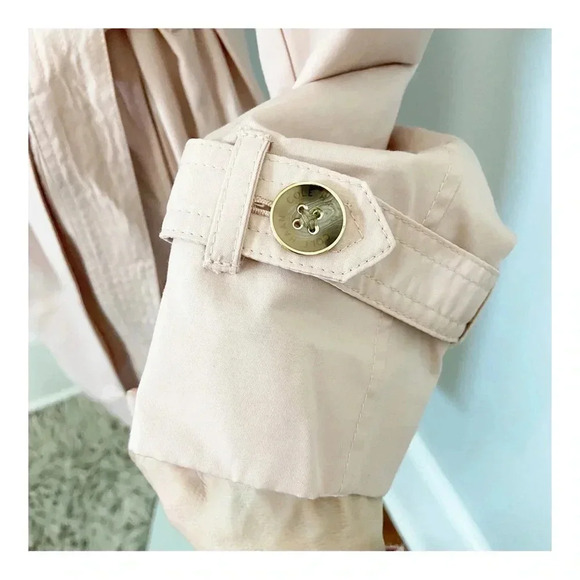 NWT Cole Haan Signature Hooded Trench Coat size Large - Picture 5 of 13